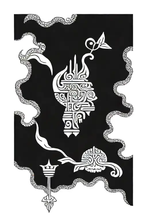 a small tattoo that represents my peruvian heritage but not with symbols too recognizable  tattoo design idea