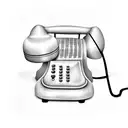 phone off the hook tattoo design idea