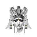 Cleopatra tattoo design idea