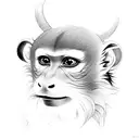 Japanese dog monkey ox rat tiger tattoo design idea