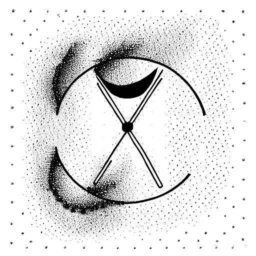 virgo zodiac sign tattoo design idea