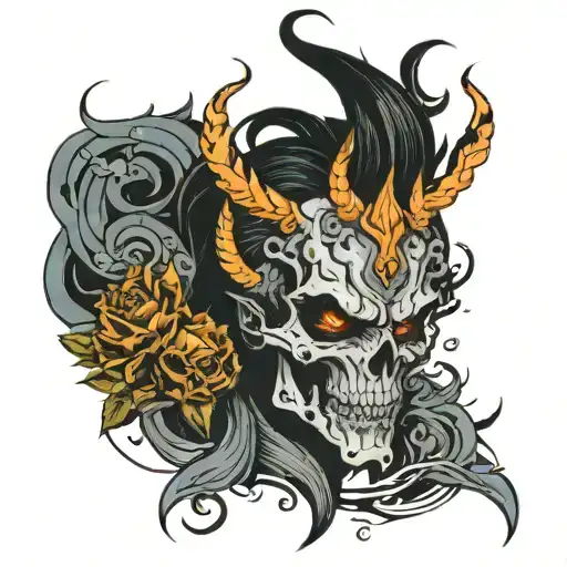 hades tattoo design idea