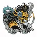 hades tattoo design idea