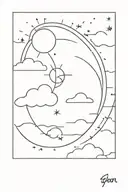 even on a cloudy day I'll keep my eyes fixed on the sun  tattoo design idea