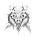 chaos to redemption tattoo design idea