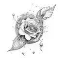 mary jane tattoo design idea