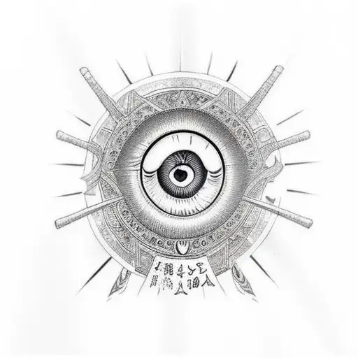 Eye of Horus tattoo design idea