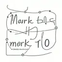 mark 10:9 tattoo design idea