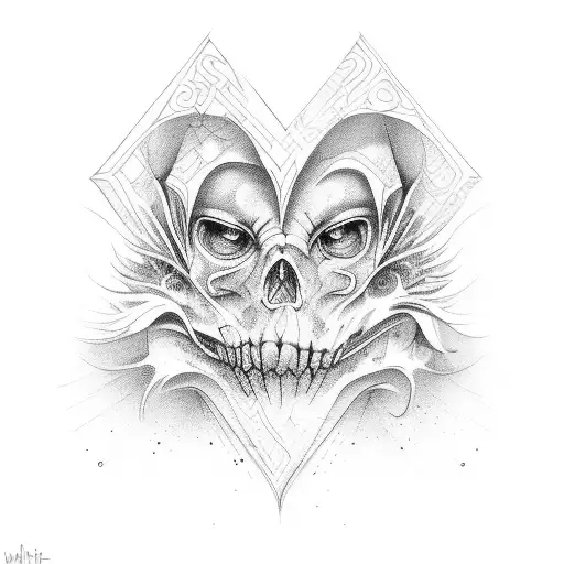 hated by the womb  tattoo design idea