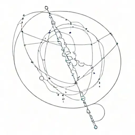 pale blue dot tattoo design idea