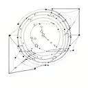 pale blue dot tattoo design idea