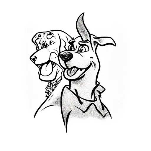 Scooby-Doo  tattoo design idea