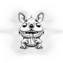 lilo and stich tattoo design idea