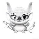 lilo and stich tattoo design idea