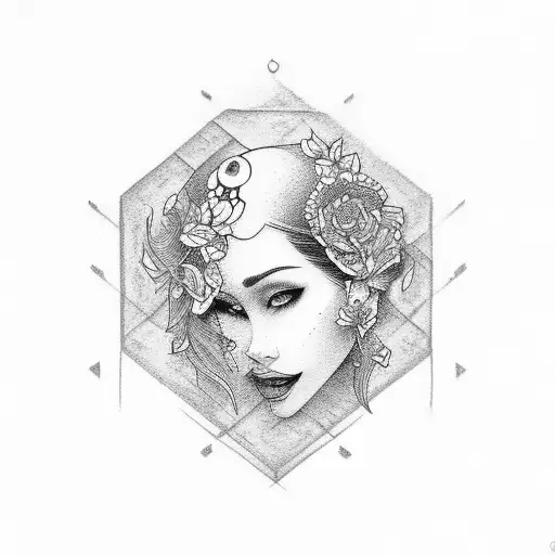 Jasmine tattoo design idea