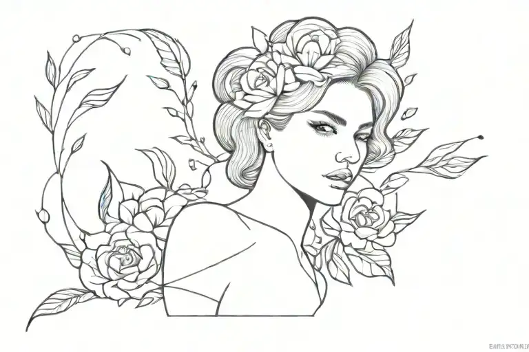 Valeria tattoo design idea
