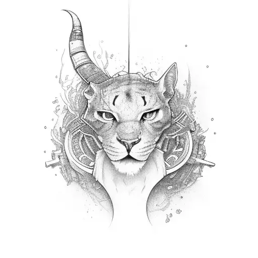 hustle  tattoo design idea