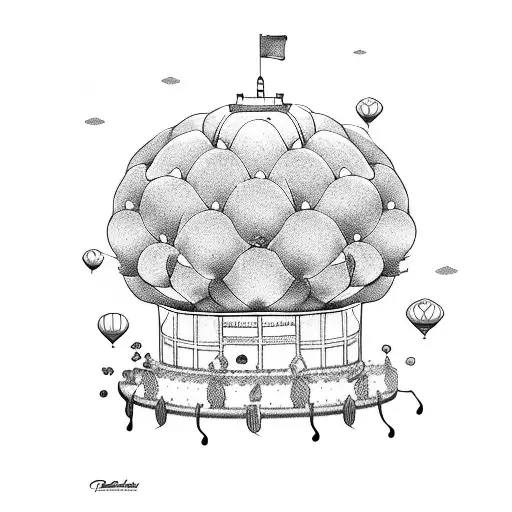 Cherry blossom  mulan   Packed car  Camera  Dave and busters Hot air balloons  tattoo design idea