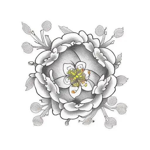 Cherry blossom  mulan   Packed car  Camera  Dave and busters tattoo design idea