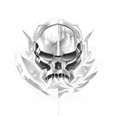 The mark of the DOOM slayer tattoo design idea
