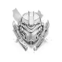 The mark of the DOOM slayer tattoo design idea