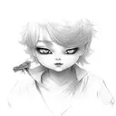 feminine boy bdsm tattoo design idea