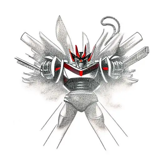 Mazinger Z tattoo design idea