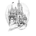 Disney haunted mansion  tattoo design idea