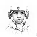 Struggling Working class kid with migration history and antifascist ideals. tattoo design idea