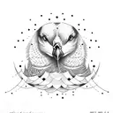wild goose friendship tattoo design idea
