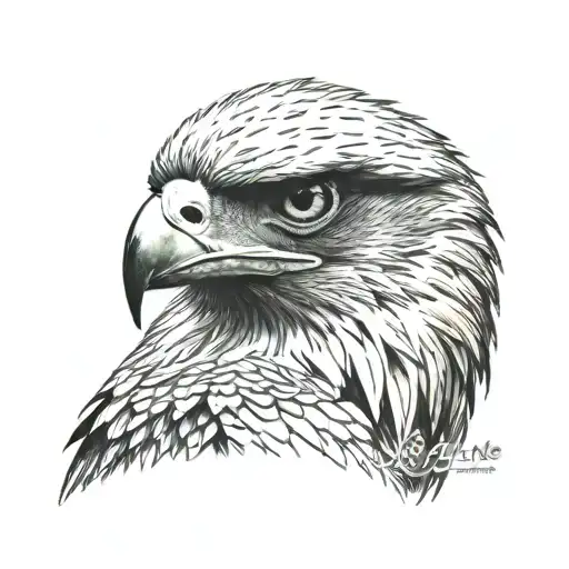 Philippine eagle tattoo design idea