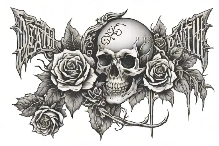 death date September 12 2021 tattoo design idea