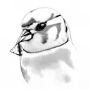 Goldfinch tattoo design idea