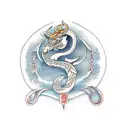 capricorn tattoo design idea