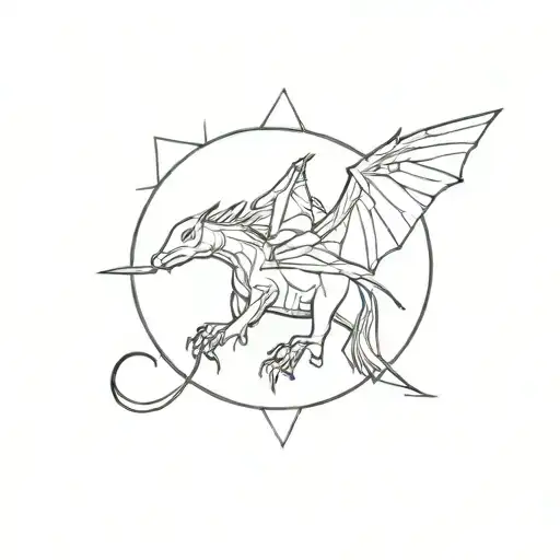 dnd inspired tattoo tattoo design idea
