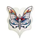 mariposa tattoo design idea