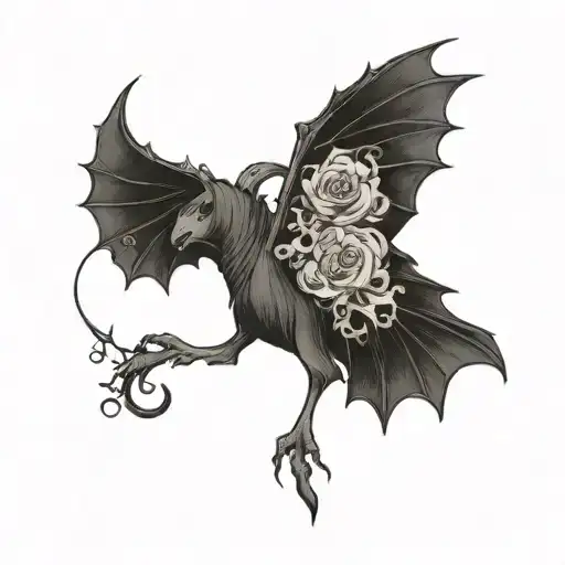 dark Gothic  tattoo design idea