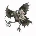 dark Gothic  tattoo design idea