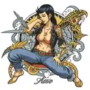 Nico robin tattoo design idea