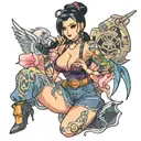 Nico robin tattoo design idea