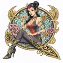 Nico robin tattoo design idea