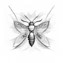 moth and flames tattoo design idea
