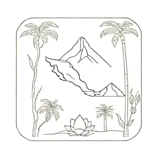 Mexico Costa Rica tattoo design idea