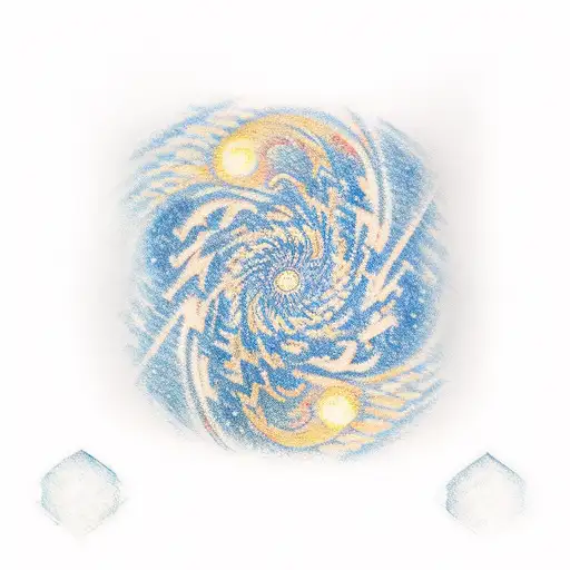 van gogh stary nighr tattoo design idea