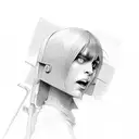 stave with notes tattoo design idea