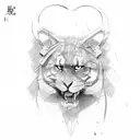 stave with notes tattoo design idea