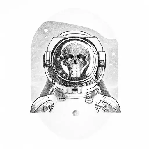 space techno music gay  tattoo design idea