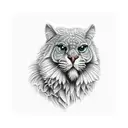 number 7 tattoo design idea