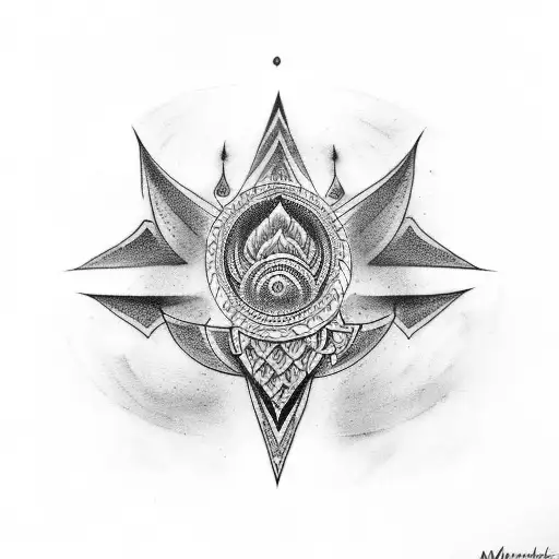 mahadev tattoo design idea