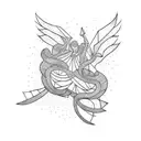 dance tattoo design idea